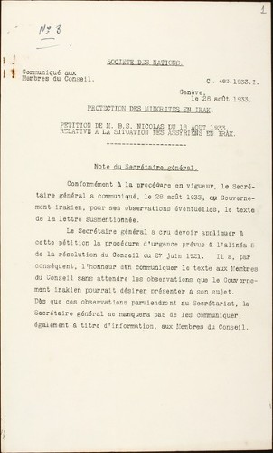 Imagen de Asirios en Irak