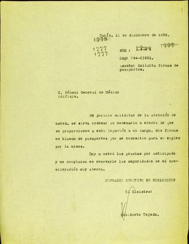 Imagen de Emisión de pasaportes mexicanos