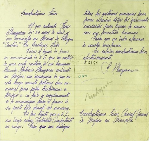 Imagen de Exilio español