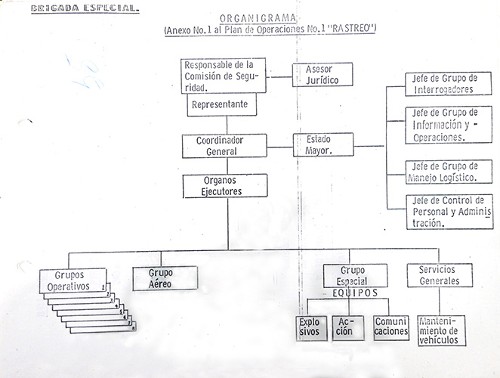 Imagen de Organigrama de la Brigada Especial (atribuido)