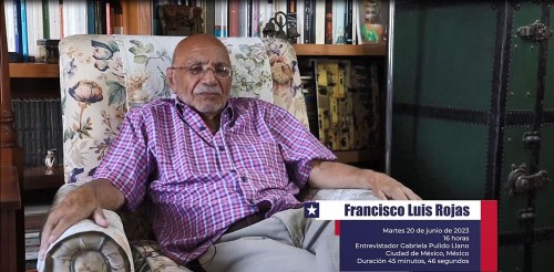 Imagen de Memoria del Exilio Chileno en México: Entrevista a Francisco Luis Rojas