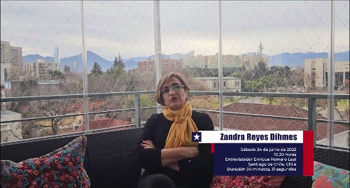 Imagen de Memoria del Exilio Chileno en México: Entrevista a Zadra Reyes Dihmes