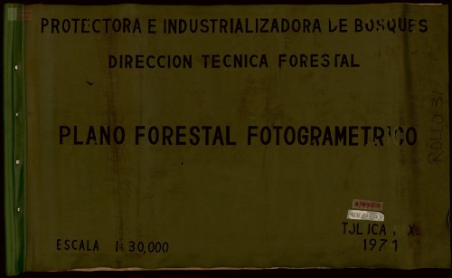 Imagen de Protinbos: plano forestal.
