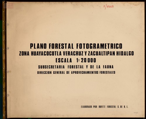 Imagen de Plano fotogramétrico
