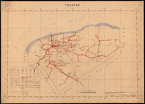 Imagen de Mapa de Yucatán.