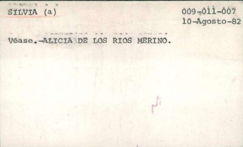 Imagen de Silvia