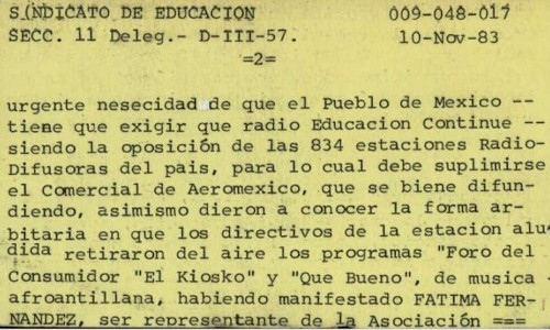 Imagen de Sindicato de Educacción. Sección 11. Delegación D-III-57