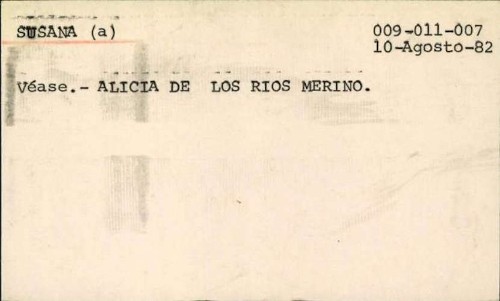 Imagen de Susana