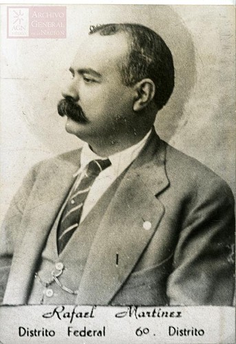 Imagen de "Rafael Martínez. Distrito Federal, sexto Distrito"