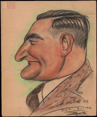 Imagen de Caricatura del Presidente Emilio Portes Gil