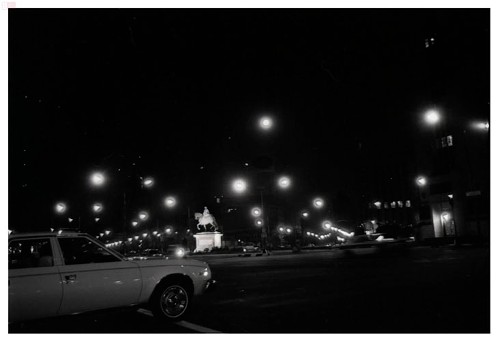 Imagen de Zócalo en la noche. Plaza de la Constitución