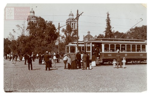 Imagen de "Starting place for Electric Cars, México City"