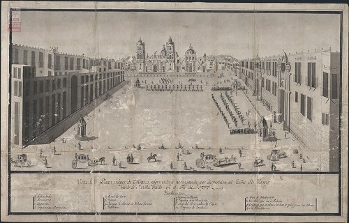 Imagen de Plaza mayor de la Ciudad de México (atribuido)