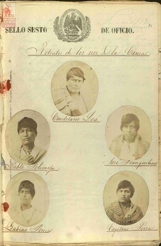 Imagen de Fotos de reos acusados de robo; México. Distrito Federal (atribuido)