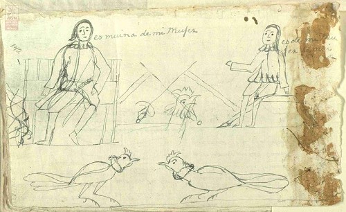 Imagen de Dibujo en expediente sobre proposiciones heréticas contra José Ventura González (atribuido)