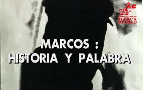 Imagen de Marcos: historia y palabra (propio)