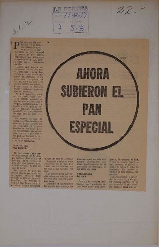 Imagen de Ahora subieron el pan especial (propio)