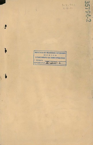 Imagen de Documentación relativa al asilo en México de funcionarios del gobierno de Salvador Allende (atribuido)