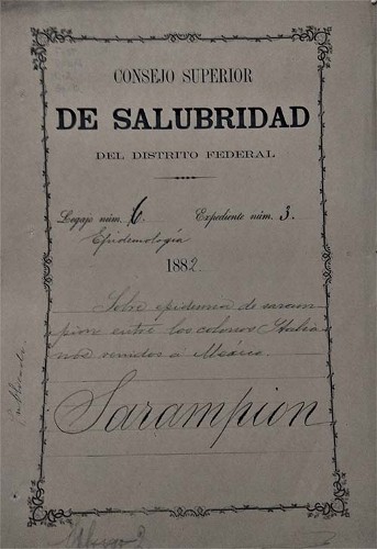 Imagen de Epidemia de sarampión (propio)