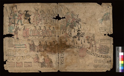Imagen de Lienzo de Tlaxcala, Fragmentos de Texas (atribuido)