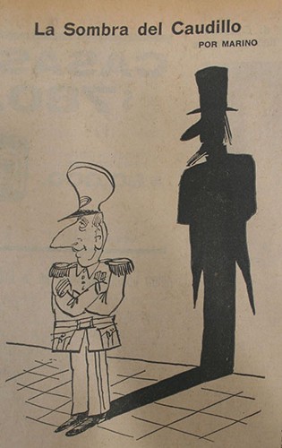 Imagen de La sombra del caudillo (propio)
