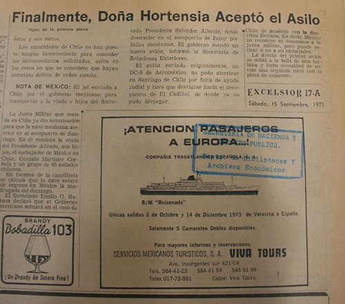 Imagen de Finalmente, doña Hortensia aceptó el asilo (propio)