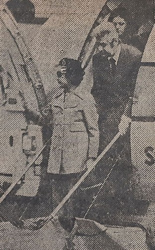 Imagen de Llegada de Hortensia Bussi de Allende a la Ciudad de México (atribuido)