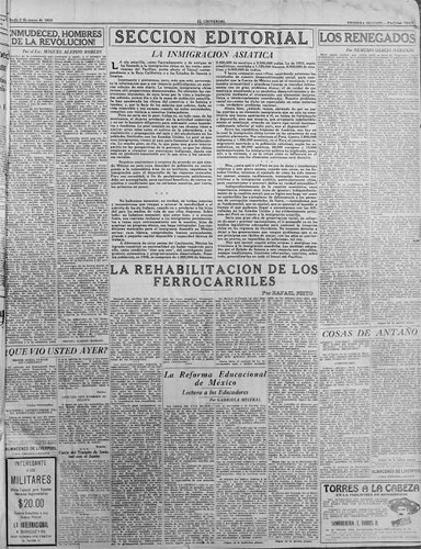 Imagen de La Reforma educacional de México. Lectura a los educadores (propio)