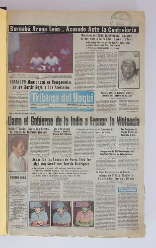 Imagen de Inauguraron la Diblihemeroteca del Hospital Regional de Especialidades (propio), Tribuna del Yaqui (alternativo)