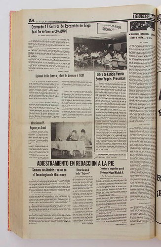 Imagen de Libro de Leticia Varela sobre yaquis, presentan (propio), Tribuna del Yaqui (alternativo)
