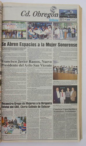 Imagen de Se abren espacios a la mujer Sonorense: 800 mujeres participan en el tercer encuentro estatal que estudia como tema principal la participación política de la mujer en los próximos comicios (propio), Tribuna del Yaqui (alternativo)