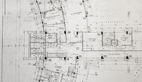 Imagen de Plano del sótano de la Casa de México (atribuido)