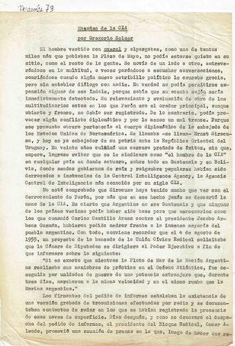 Imagen de Hazañas de la CIA (propio)