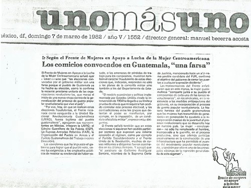 Imagen de Unión Nacional de Mujeres Guatemaltecas (propio)