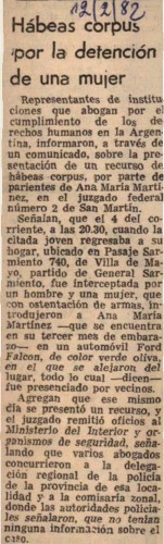Imagen de Caso Ana María Martínez (atribuido)