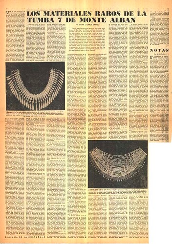 Imagen de Los materiales raros encontrados en la tumba 7 de Monte Albán (propio)