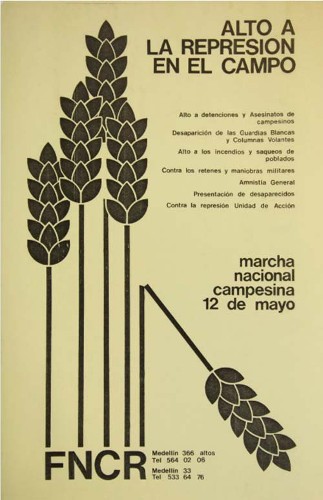 Imagen de Alto a la represión en el campo (propio)