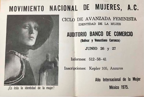 Imagen de Ciclo de Avanzada Feminista. Movimiento de la mujer (propio)