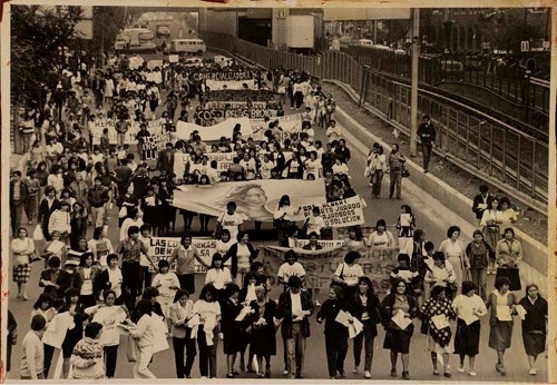 Imagen de Marcha del Sindicato de Costureras 19 de Septiembre 1985 (atribuido)