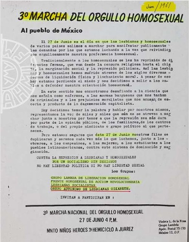 Imagen de 3º Marcha del Orgullo Homosexual (propio)