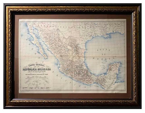 Imagen de Carta general de la República Méxicana (propio)
