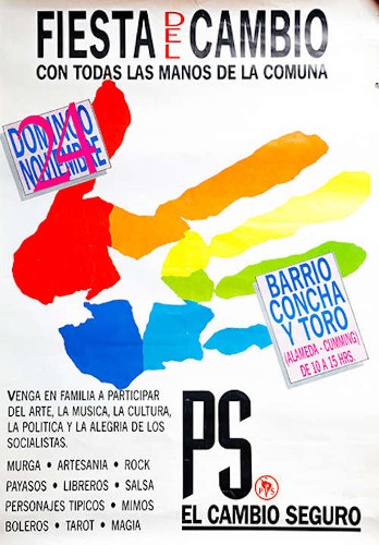 Imagen de Fiesta del cambio con todas las manos de la comuna (propio)