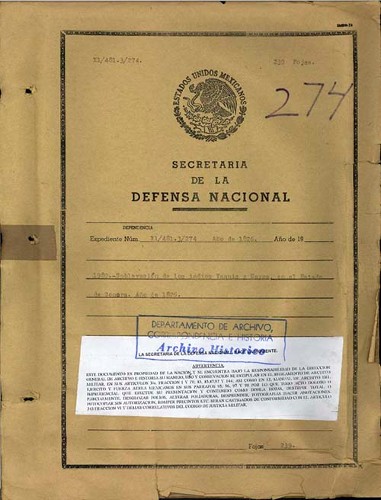 Imagen de Sublevación de los yaquis y mayos en Sonora (atribuido)