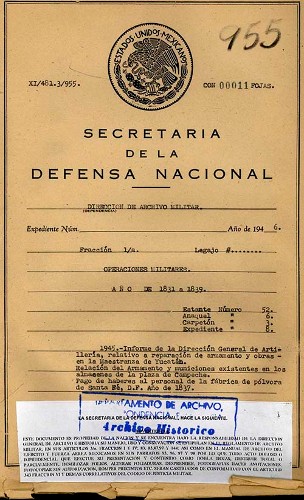 Imagen de Informe de la Dirección General de Artillería, relación de armamento y municiones (atribuido)