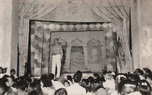 Imagen de Velada en el Teatro de la Ciudad de Calkiní en honor de Lavalle Urbina (atribuido)