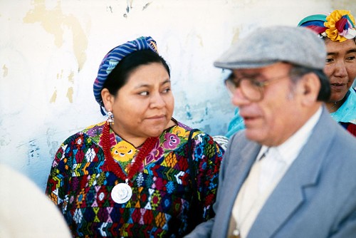 Imagen de Rigoberta Menchú y Samuel Ruiz (propio)