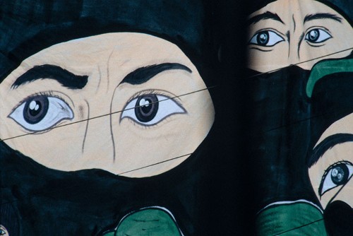 Imagen de Manta en apoyo al EZLN (propio)