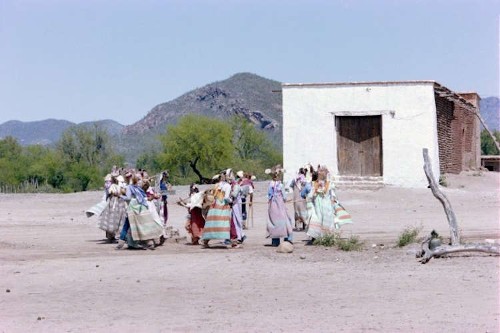 Imagen de Fariseos en Semana Santa. Pueblo yoreme (mayo) (atribuido)
