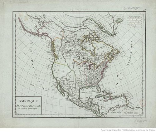 Imagen de Amérique septentrionale / par J.-B. Poirson...