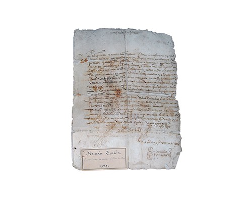 Imagen de Carta de Hernán Cortés (propio)
